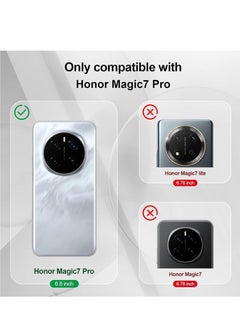 TIGER Honor Magic 7 Pro Case Cover | Soft Silicone Shockproof Back Cover | Anti-Scratch, Camera Protection, Slim & Lightweight | Premium TPU Protective Case for Honor Magic 7 Pro 5G (6.8-Inch) Blue  - Image 5
