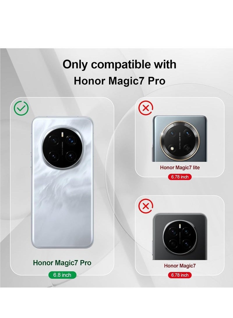 TIGER غطاء حماية لهاتف Honor Magic 7 Pro | غطاء خلفي ناعم من السيليكون المقاوم للصدمات | مضاد للخدوش، حماية الكاميرا، نحيف وخفيف الوزن | غطاء واقي من TPU عالي الجودة لهاتف Honor Magic 7 Pro 5G (6.8 بوصة) باللون الأزرق - Image 5
