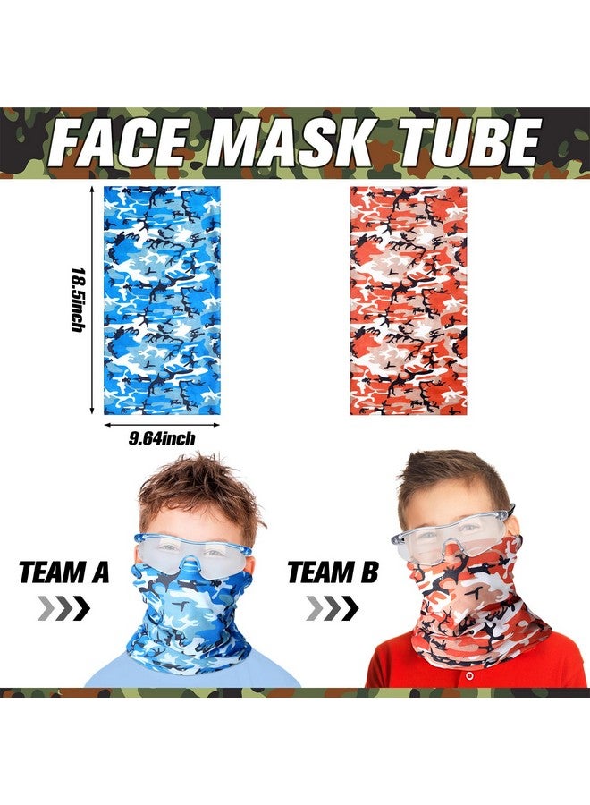 Sosation 12 Sets Tactical Vest Kit Compatible With Nerf Party Favor, Face Mask Wrist Ammo Holder Toy Gift - Image 2