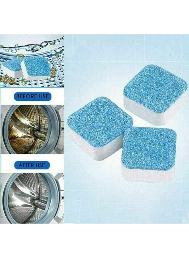 Di Ling Washing Machine Cleaner Tablets 12PCS, Deep Cleaning Descaling Tablets for Front & Top Load Washers, Drum & Tub Cleaner, Odor Remover, Limescale & Residue Remover, Lavender Fragrance - Image 4