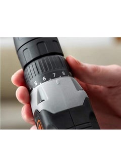 BLACK+DECKER Cordless Drill Driver 18V 1.5Ah Li Ion Compact Lightweight 11 Position Clutch 0 600 Rpm Bit Clip Led Light For Wood Drilling And Screwdriving Orange Black Bcd001C1 Gb  - Image 3