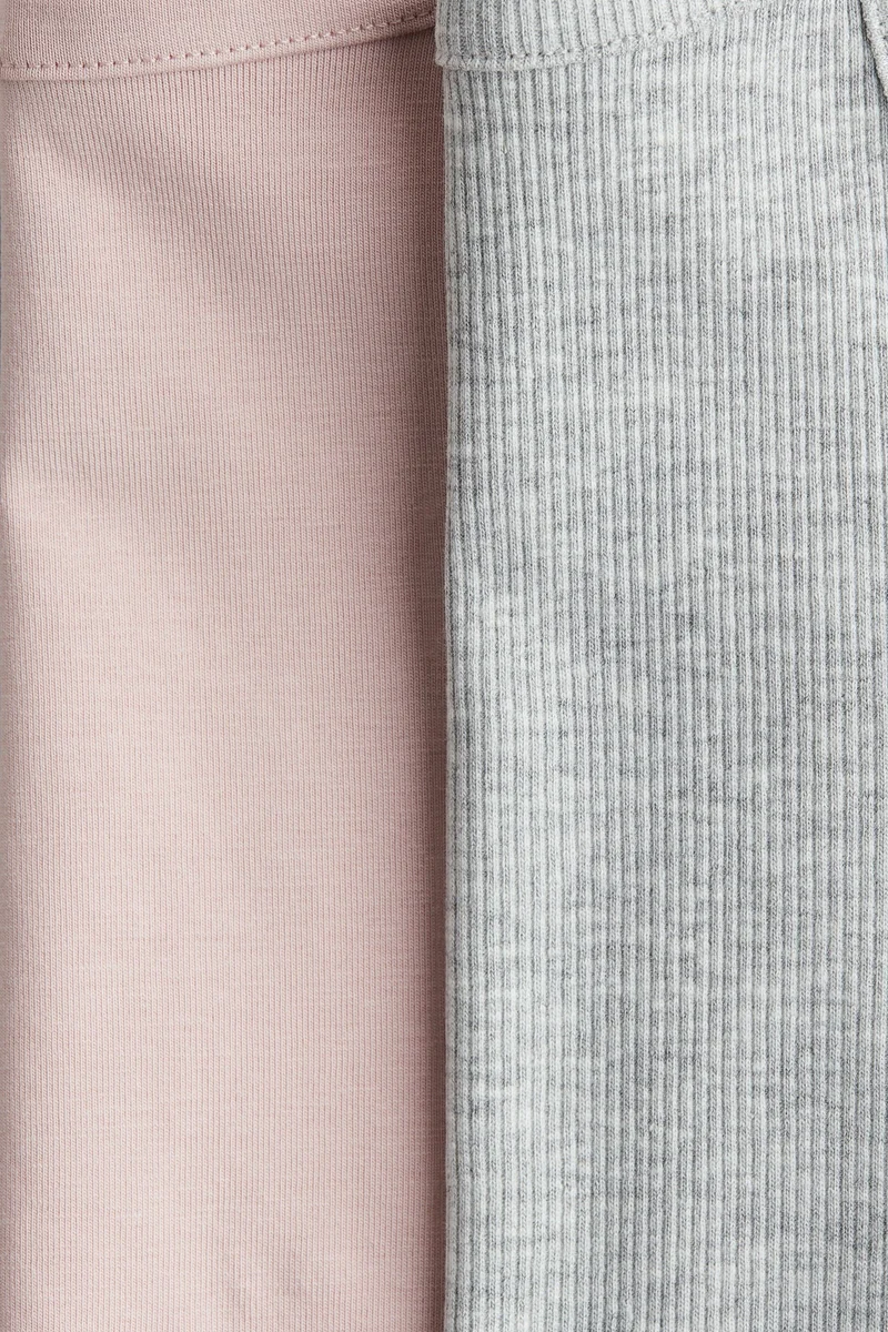 اتش اند ام بلوزة بحمالات كتف من القطن - عبوة من قطعتين