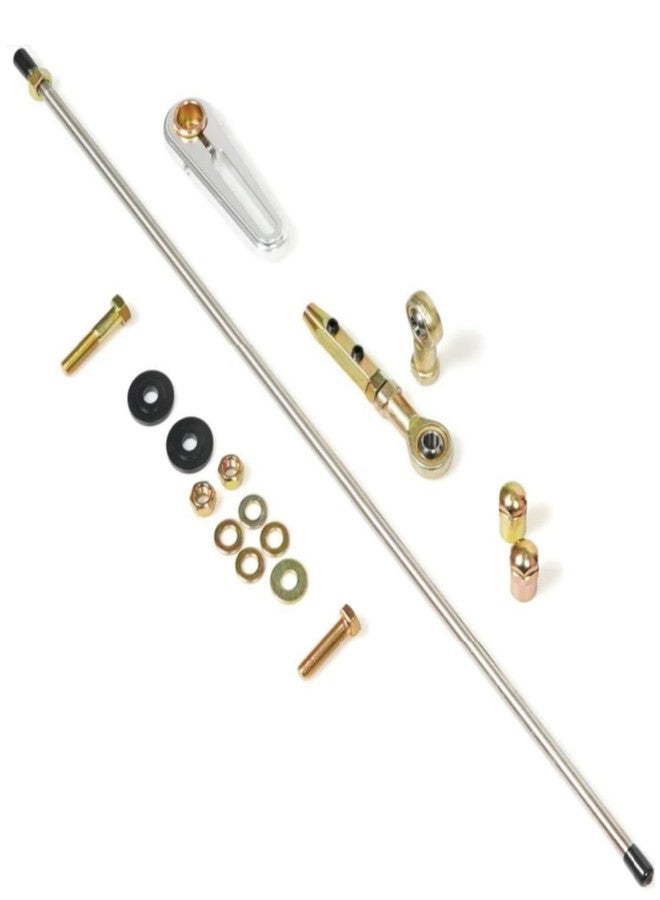 FLUKIN Upgraded Transmission Column Shift Linkage Kit ACA-1800 CB5010 Replacement for GM 4L60 4L60E 4L80E TH350 - Image 2