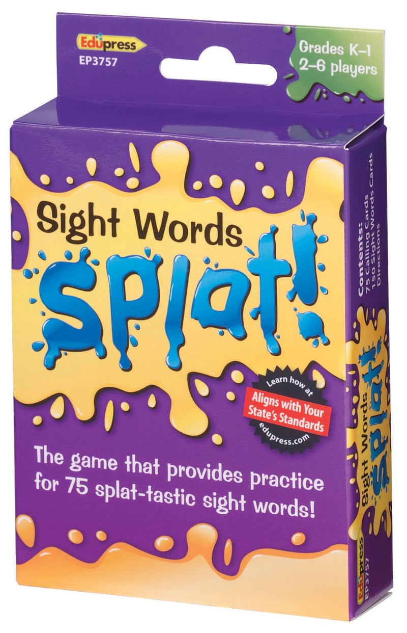 Edupress Teacher Created Resources Sight Word Splat! Game, Grades K to 1 - Image 1