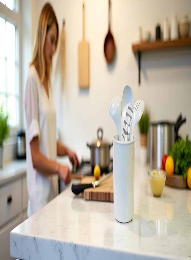 Reston Lloyd Calypso Basics by Reston Lloyd Plastic Utensil Holder, White - Image 5