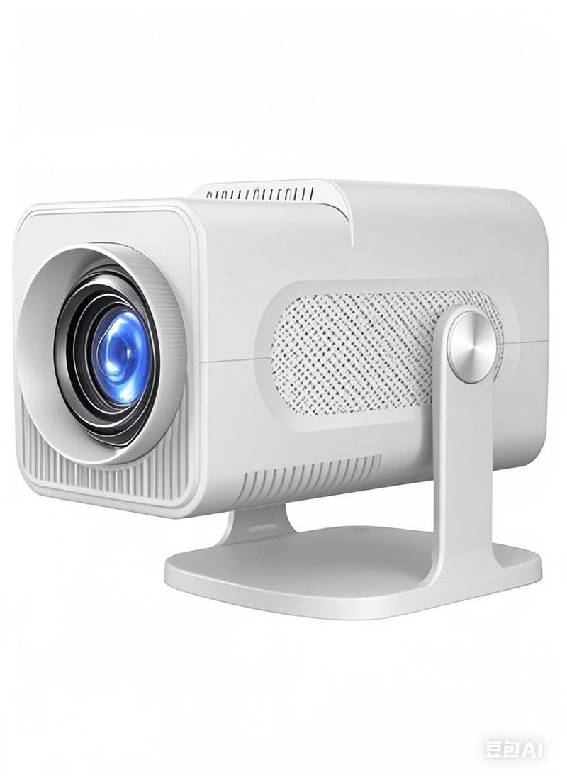 LEXIN - HCS350 Smart Portable Projector HD 1080P - Support 4K WiFi6 BT 5.4 Android 12 - Support 130 Inches - Auto Keystone Correction - Compatible With Android/iOS/TV Box/HDMI/USB/PS4/PS5 Game controller - Image 1
