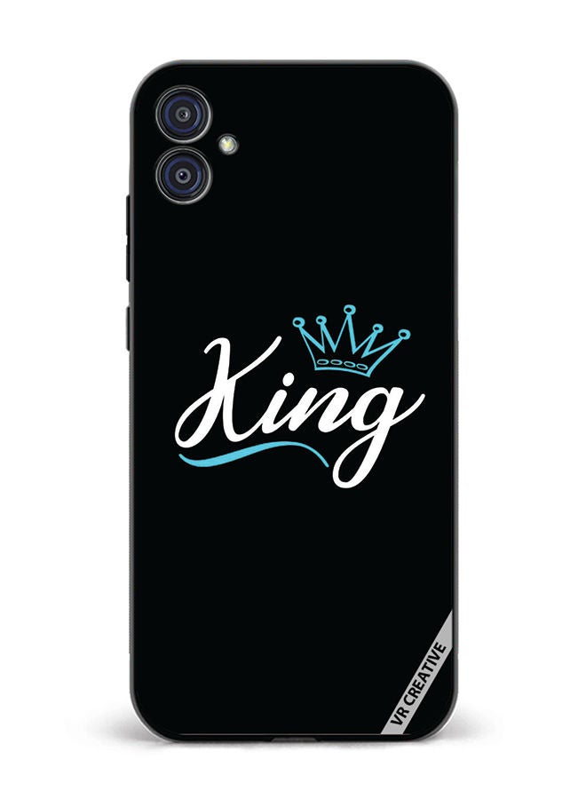 VR CREATIVE Protective Case Cover For Samsung Galaxy M04/F04 King Design Multicolour - Image 1