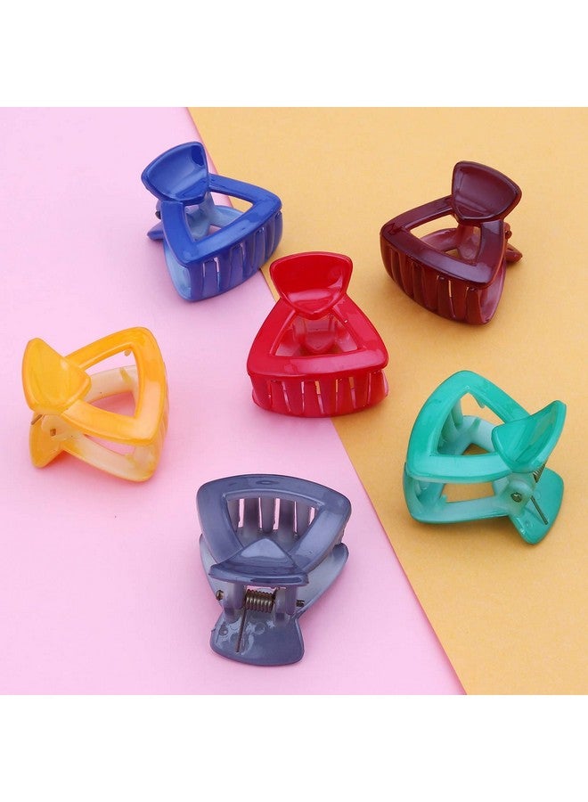 Sukkhi Glittery Butterfly Hair Clip Hair Accessories for Women and Girl (Pack of 6) (Size: M) (SKR68907) - Image 2