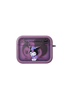 Applicable To AirPods Pro2 Earphone Cover Two-in-one Cartoon Soft Case For Apple1/2/3 Generation Wireless Bluetooth Cross-border-Color:Two-in-one Soft Shell-coolomi-Model:AirPods Pro2 (protective Cover)
