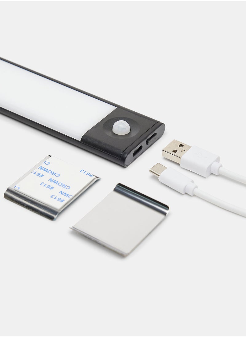 Amal - 30 Cm Led Motion Sensor Light Magnetic Suction Cabinet Lamp With Dimmer - Image 1