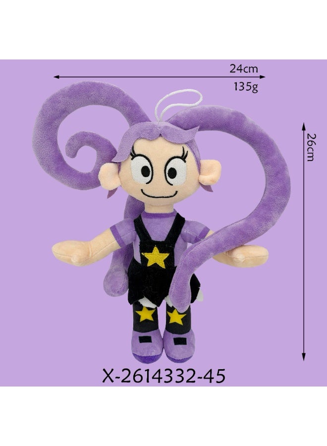 Poppy Playtime Chapter 5 Lily Lovebraids Plush Toy, 26cm Soft Stuffed Doll, Collectible Horror Game Figure, Cute Plushie for Kids, Birthday Gift for Boys Girls
