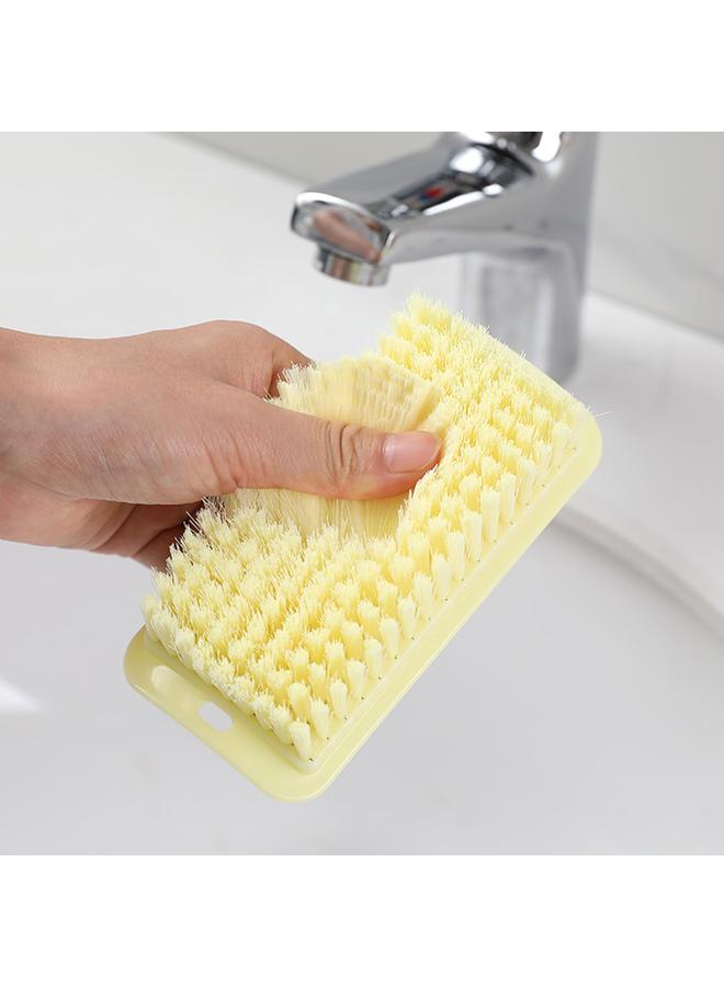 Soft Bristle Scrub Brush PP Multifunctional Shoe Cleaning Brush for Laundry Clothes Scrubbing Stain Removing