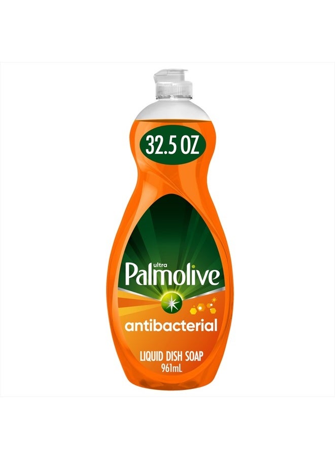 Palmolive - Ultra Dish Liquid, Orange, Antibacterial, 32.5 Fl Oz (Pack of 1) - Image 1
