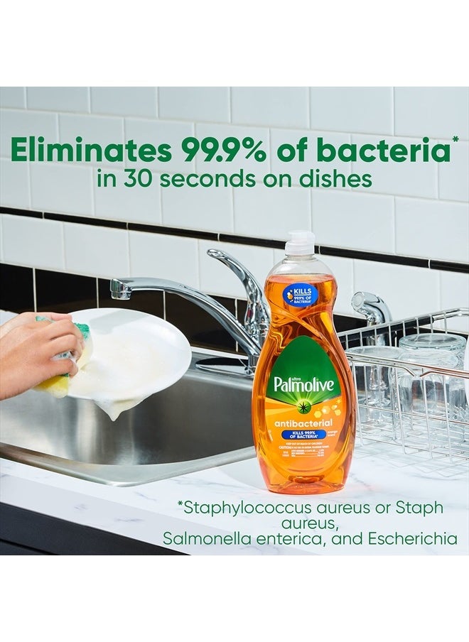 Palmolive - Ultra Dish Liquid, Orange, Antibacterial, 32.5 Fl Oz (Pack of 1) - Image 1