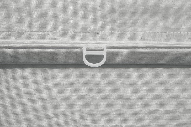 Gardinia EASYFIX Roman Blind, No Drilling Required, Magnetic, Includes Velcro Strap, Roman Curtain, Opaque, Grey - Image 4