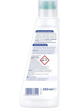 Dr.Beckmann Pre wash Stain/Dirt Remover shampoo with brush for Collar & Cuffs|3x Active formula|Laundry Cleaning Essentials|Powerful cleaning agents for easy wash|Skin friendly-250 ml - view 2