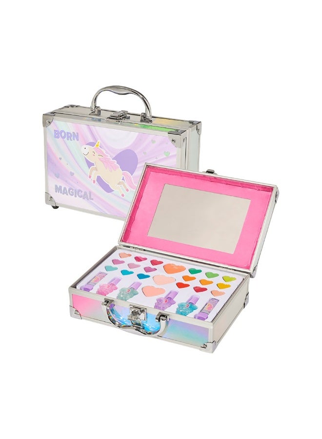Martinelia Little Unicorn Perfect Traveler Glitter Cosmetic Case - Image 1