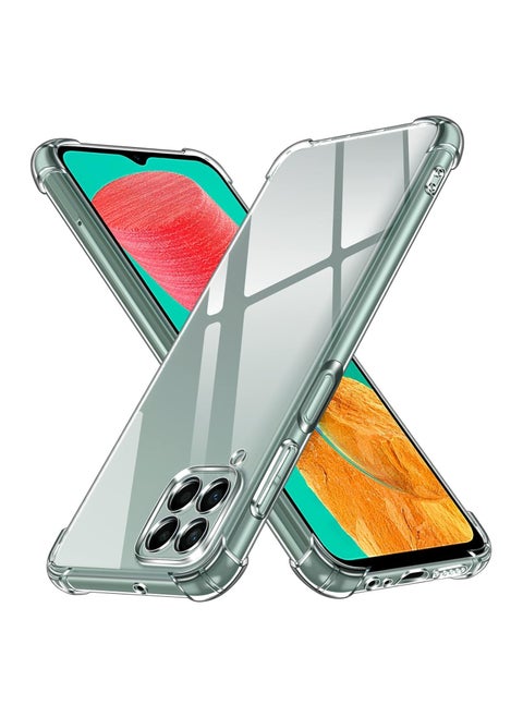 Shockproof Transparent Case Compatible with Samsung Galaxy A22 4G / M32 4G