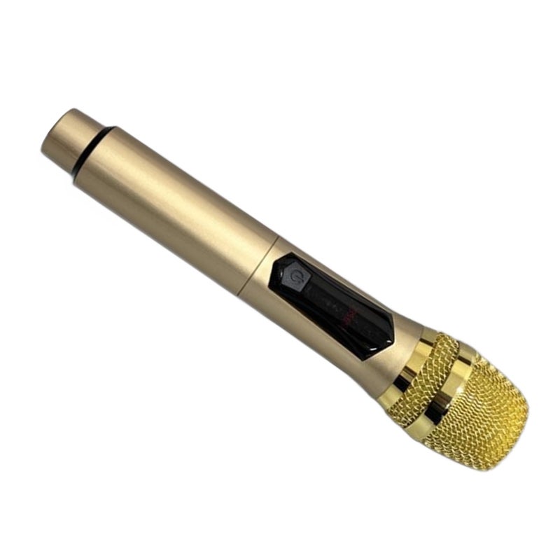 ميكروفون لاسلكي منزلي 1 لـ 1 تردد من 80 هرتز إلى 15 كيلوهرتز ميكروفون محمول بشاشة LED لاستخدامها في الهواء الطلق أو المؤتمرات المنزلية - Image 4