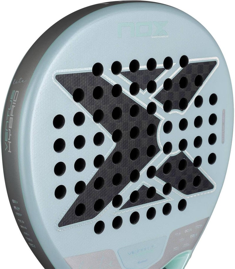 NOX Ventus Hybrid 12K Lite 2026 Padel Racket – Lightweight Design, Versatile Control & Power, 12K Carbon Build - Image 3