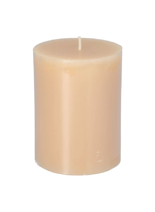 Celia Citron Star Jasmine Scented Pillar Candle Peach 10 cm C030200260-C