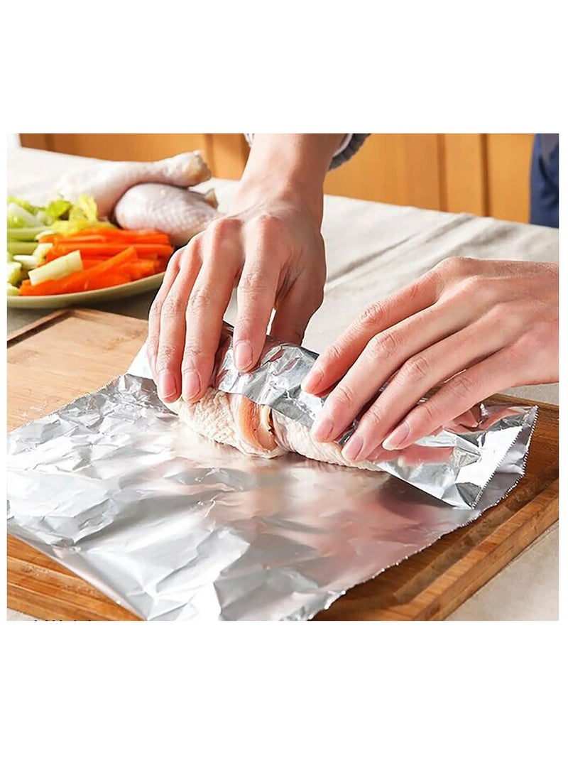 ECO Plastic Aluminium Foil 7.74m x 45cm Silver( 37.5 sq ft)  - Image 2