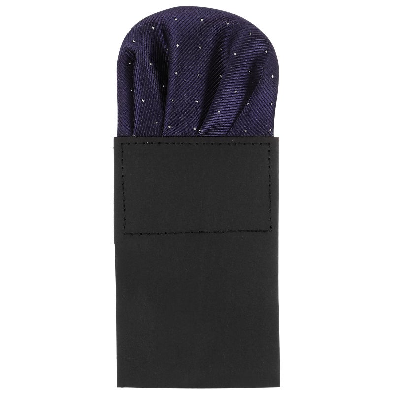 Mens Pocket Squares, Pre-folded for Suit Breast Pockets, Durable Polyester Material - Image 1