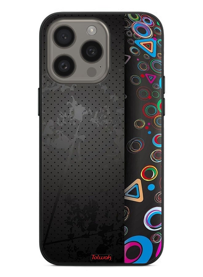 Tolwak Apple iPhone 15 Pro Max Protective Case Cover Pattern - Image 2