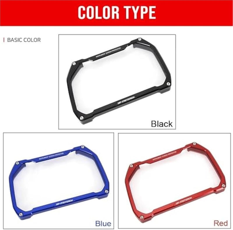 Wivplex Motorcycle Screen Protector Frame Cover - Image 3