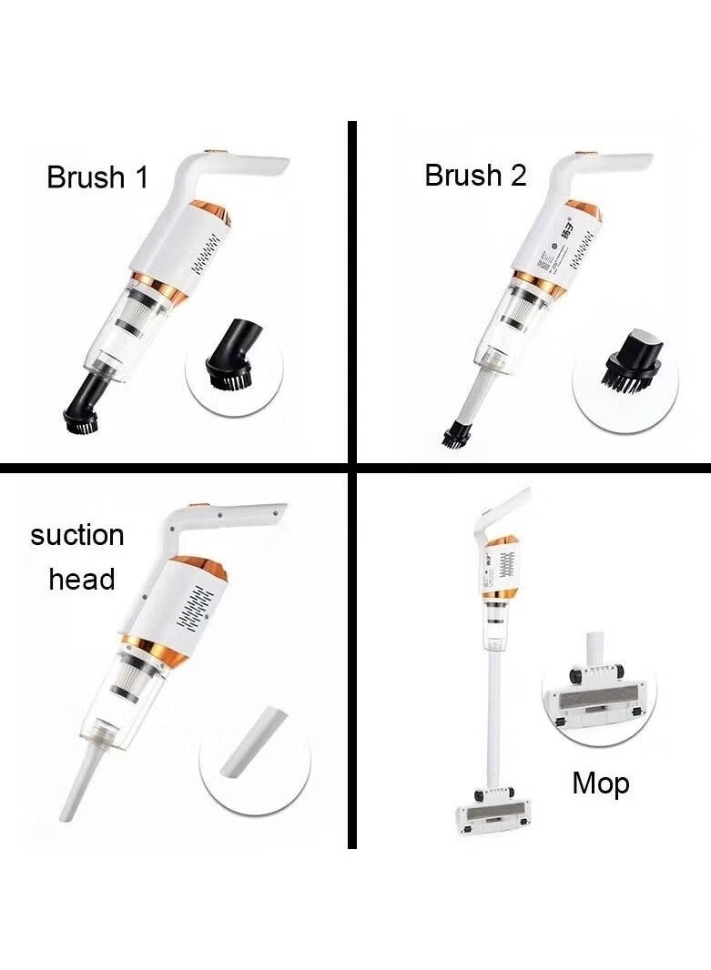 GENNEXT Handheld Cordless Vacuum Cleaner 85000pa For Car And Household Portable Dual Purpose Mop And Sweeper - Image 2