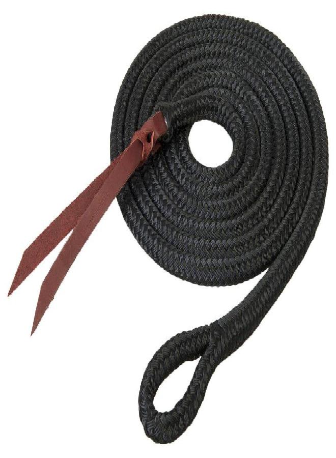 Weaver Leather Silvertip Yacht Braid Lead with Loop Black, 9/16-Inch x 12-Feet - Image 5