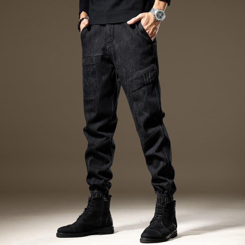 Unisex Casual Daily Denim Jeans - Image 3