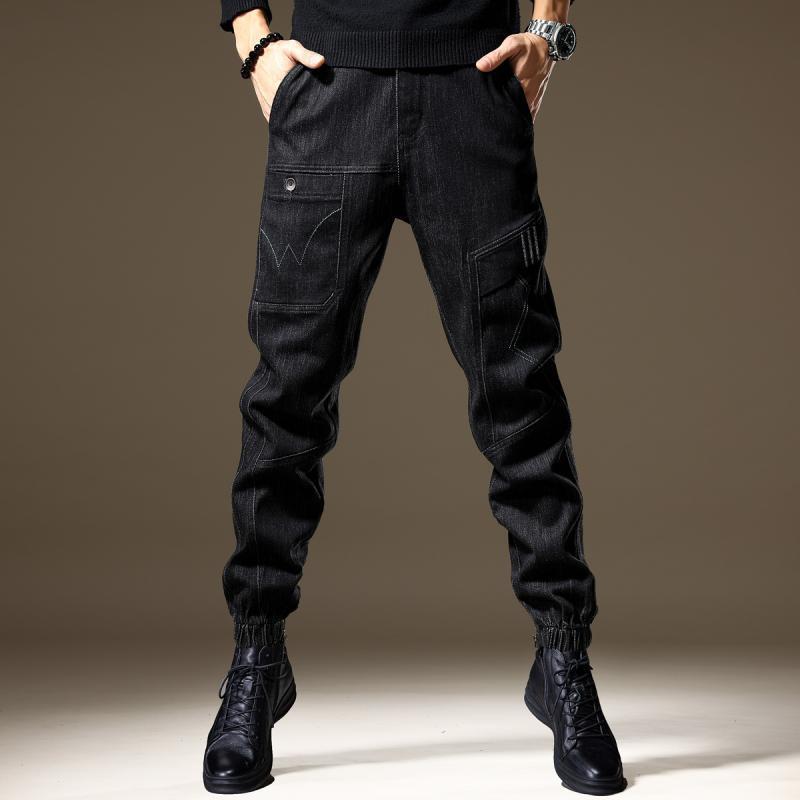 Unisex Casual Daily Denim Jeans - Image 1