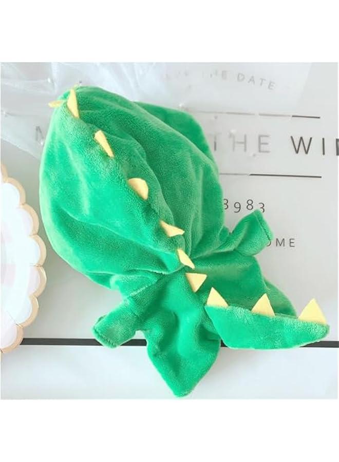 20cm /8 Doll Plush Doll's Clothes Animal one-Piece Garment Suit Pajamas Toys Dolls Accessories (Dinosaur) - Image 3