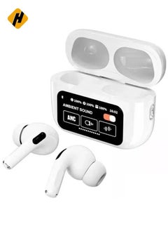 "Best One A9 Pro Touch Screen Wireless Headphones: TWS Earbuds with Bluetooth ANC & Sport Earphone Features"