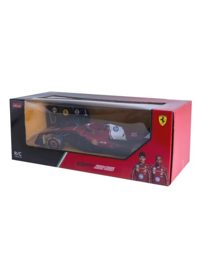راستار سيارة تحكم عن بعد راستار فيراري SF-25 فورمولا 1، مقياس 1:18، أحمر - Image 3