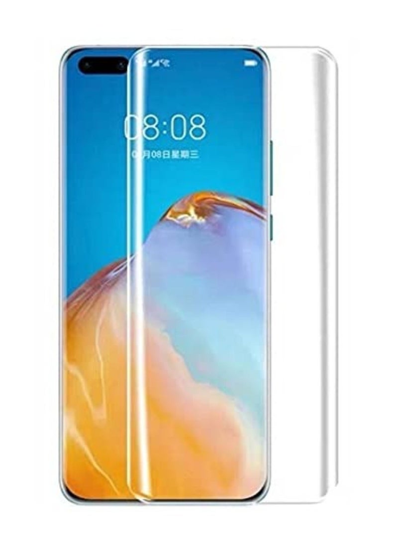 Raxoom Huawei P50 Pro Tempered Glass, 3D Curved Full Glue, (Full Screen Coverage), Touch Sensitive, Anti Scratch, HD Clear, Case Friendly - Image 2
