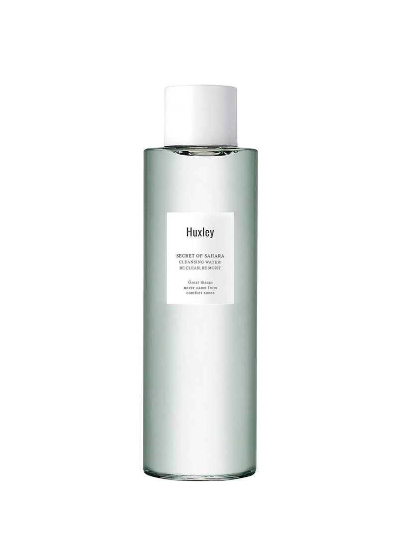 Huxley Huxley Secret of Sahara Cleansing Water Be Clean Be Moist 6.76 fl. oz.  - Image 1