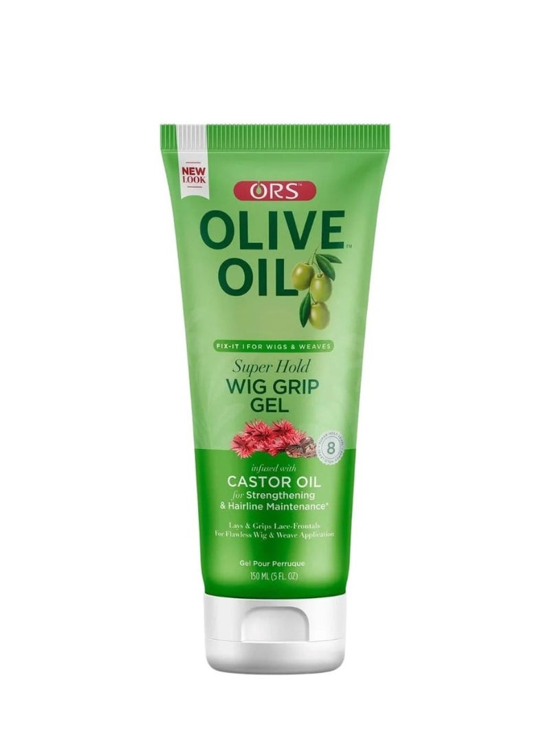 Olive Oil Super Hold Wig Grip Gel Castor Oil 150ML