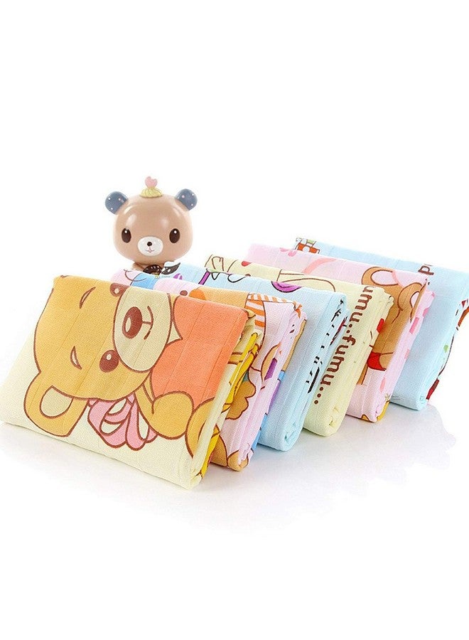 TERI BERI 100% Soft Cotton Baby Bath Towel for Infants/New Born/Babies (0-12 Months) (Pack of 2) (Colours & Prints Vary), Multi - Image 3