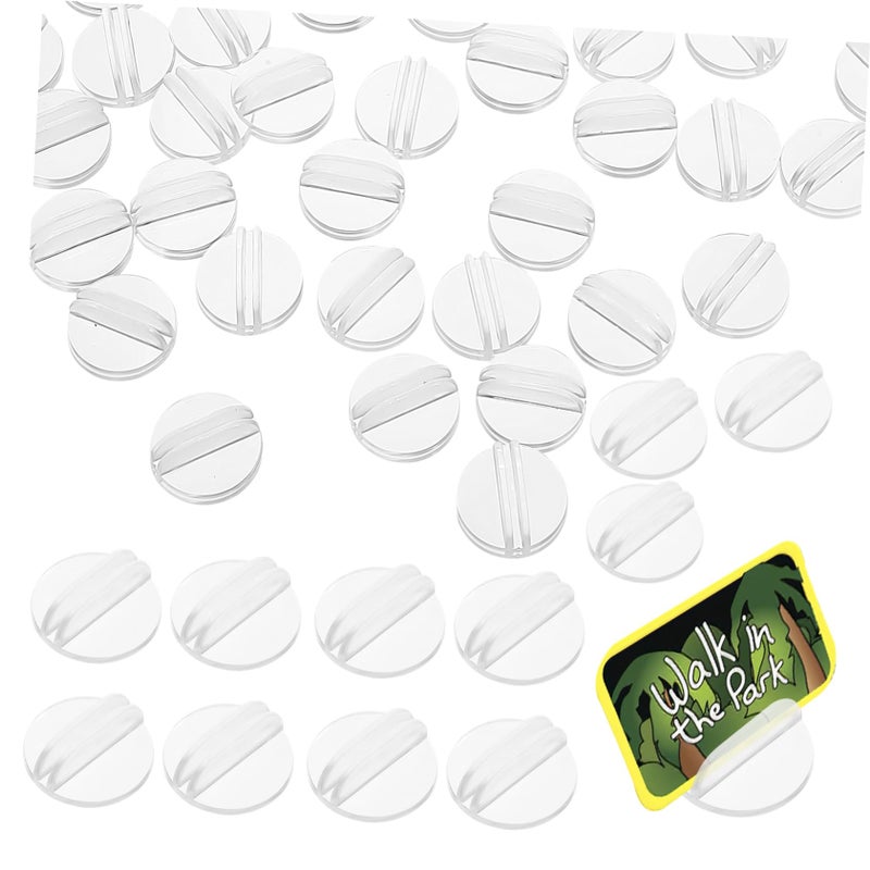50Pcs Plastic Card Holders Game Card Stands Enhanced Stability for Parties Weddings Family Game - Image 2