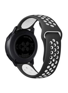 Generic For Samsung Galaxy Watch Active Smart Watch Nike Two-Tone Silicone Strap-Color:Black Rose Code  - Image 2