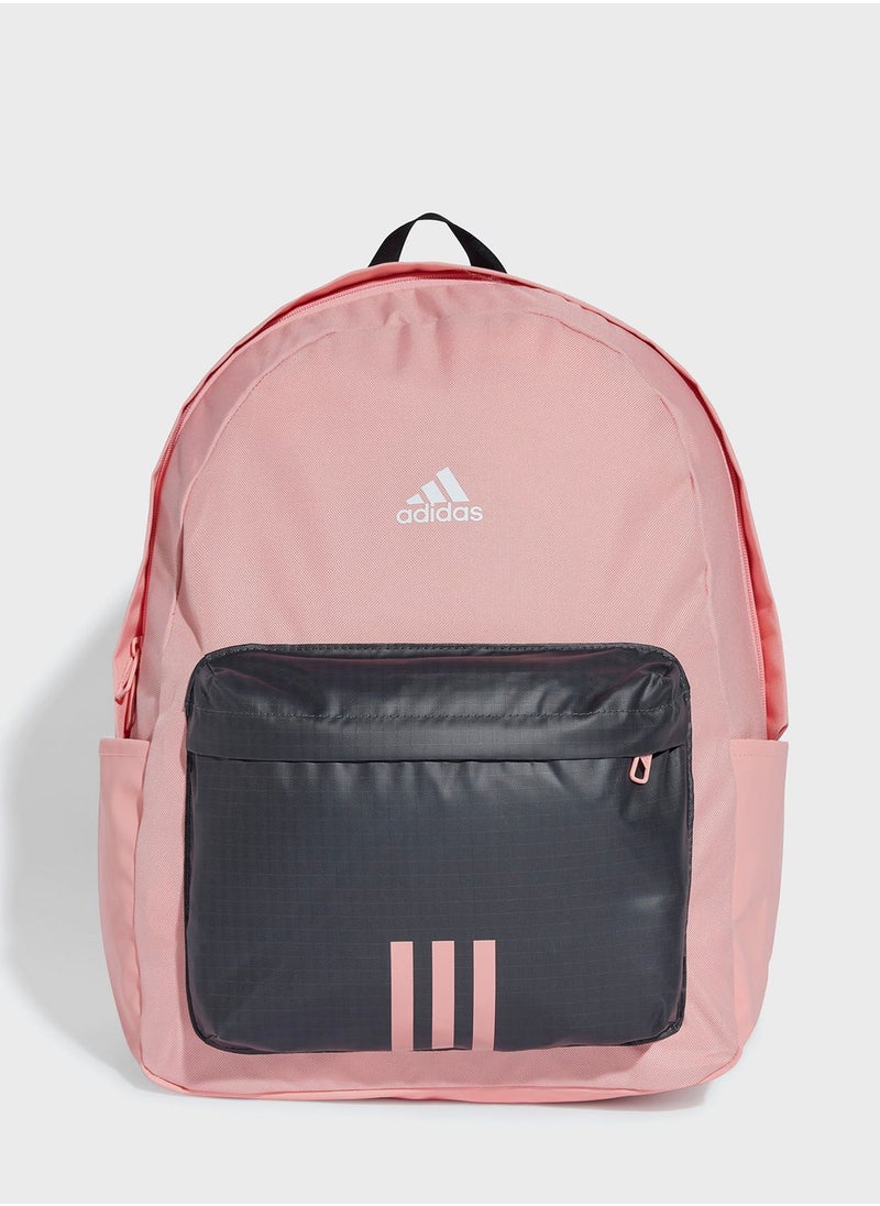 Adidas Classic 3 Stripes Bos Backpack  - Image 1