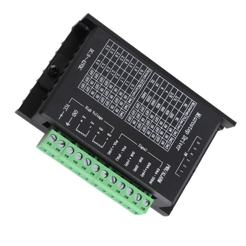TB6600 4 0A 32 Microstep Stepper Motor Driver CNC Controller Board Aluminum Module - Image 2