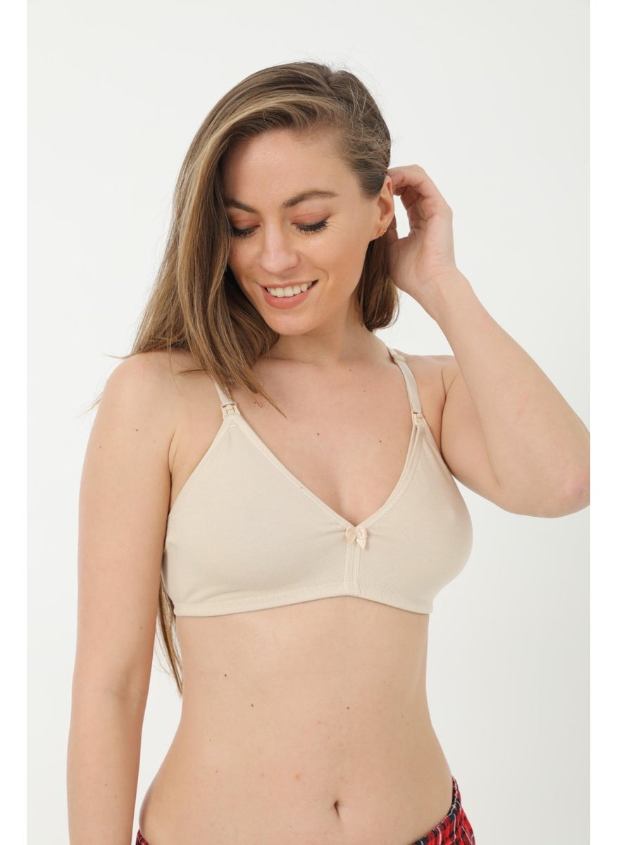 Arma Yıldız 3-Piece Set Ten Maternity Bra Uncovered Cotton Lycra  - Image 2