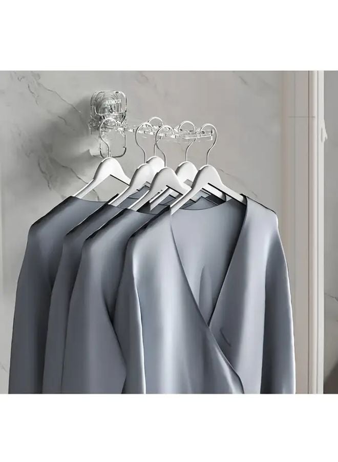 رفّافة ملابس قابلة للطي بممص شفاف متينة توفير للمساحة منظّم تعليق - Image 3