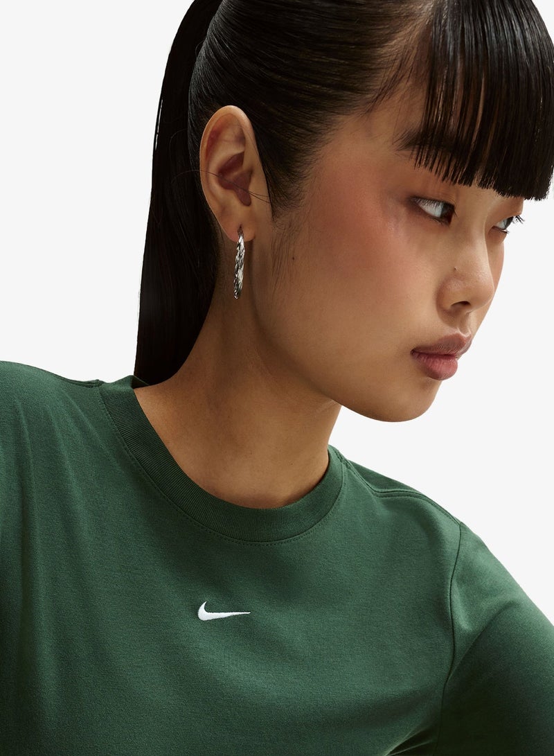 Nike Nsw Chill Knit Cropped Top - Image 3
