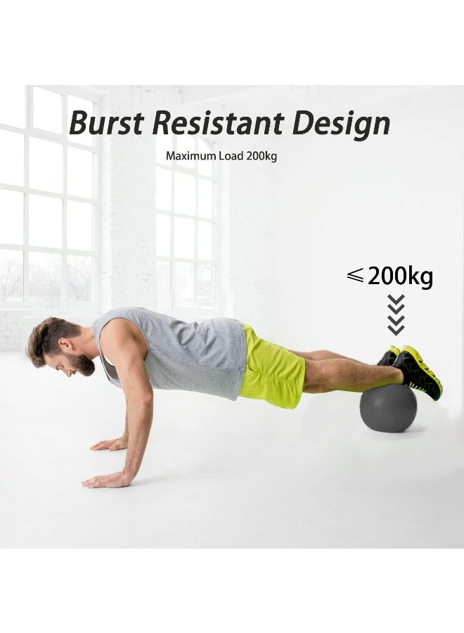 PROIRON Pilates Ball 25cm Mini Ball Small Exercise Ball for Pilates, Yoga, Core Training, Physical Therapy, Balance, Stability, Stretching - Image 4