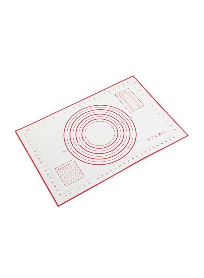 نيبمينينت بساط خبز للعجين غير لاصق من السيليكون أحمر 40سنتيمتر - Image 4