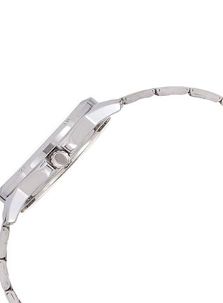 طقم ساعات بعقارب وسوار من الستانلس ستيل للزوجين طراز MTP-V004D-1B + LTP-V004D-1B للجنسين - view 3